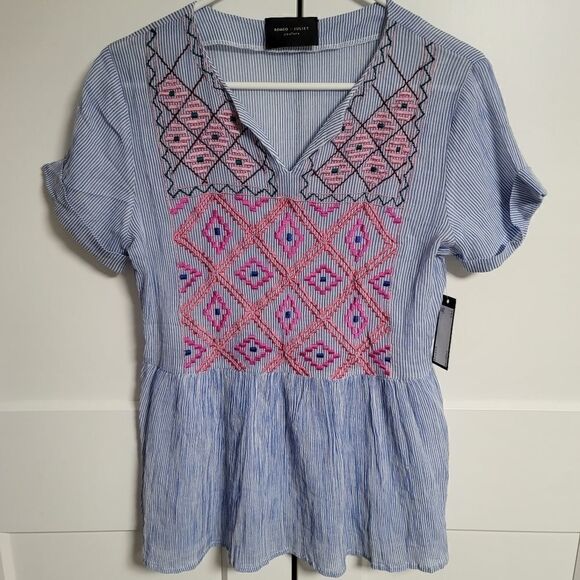 Romeo and juliet couture embroidered top - Picture 8 of 14